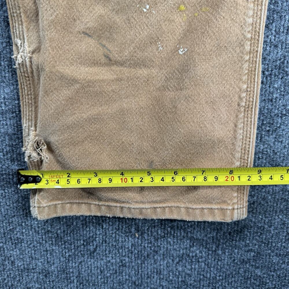 Carhartt Double Knee Pants 36x34 Relaxed Fit Utility Work Pants Distressed - Picture 11 of 11